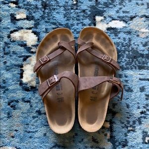 Birkenstock Mayari Birkibuc Mocha Sandals